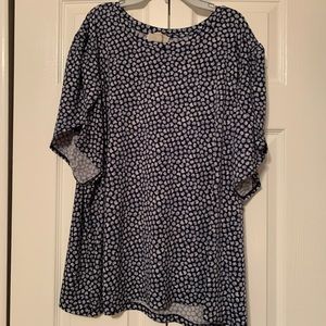 Micheal Kors Petal Sleeve Blouse